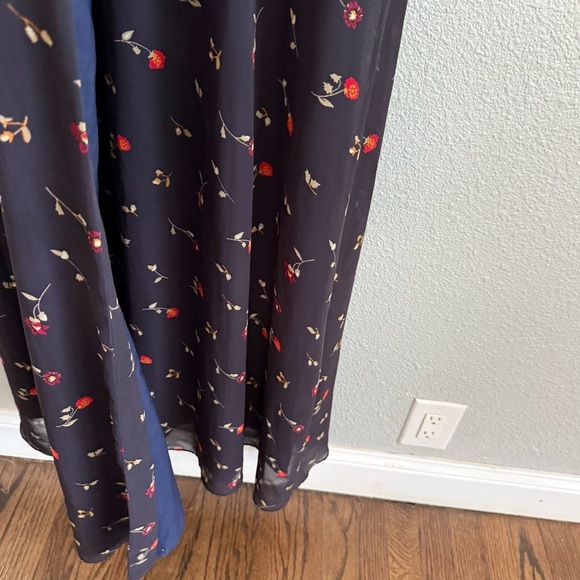 Madewell Tulip Sleeve Maxi Dress Size 12‎ in Sweet Blossoms - Picture 4 of 9